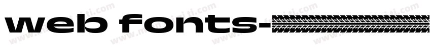 web fonts字体转换